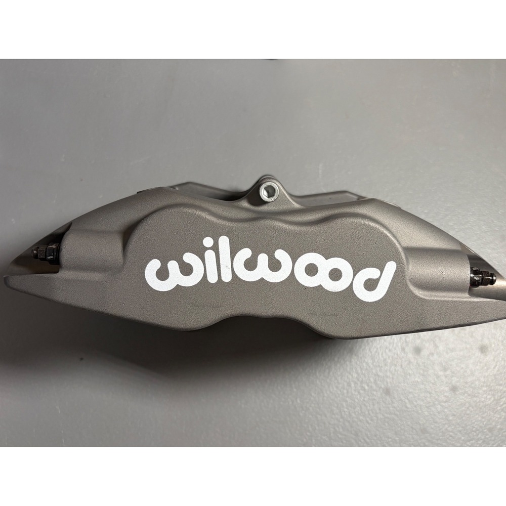 Wilwood 120-11136 FSLI 4-Piston Brake Caliper Gray Anodized 1.25in Rotor NEW